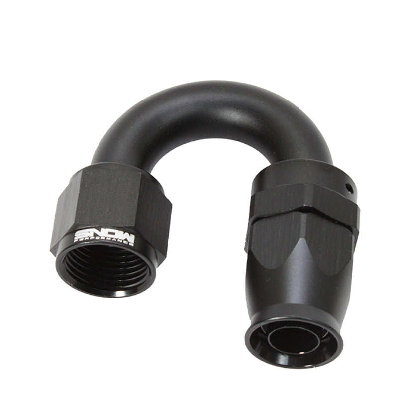 Snow Performance SNF-61120 12 AN 120 Degree PTFE Hose End (Black)