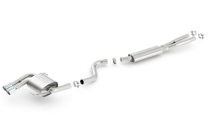 Borla 140505 08-12 BMW 328i Sdm E90 2.0L RWD Dual Left Rear Exit Touring Cat-Back Exhaust - #140505
