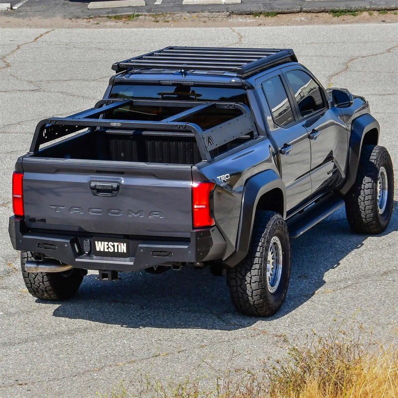 Westin 51-20015 Overland Cargo Rack Base for 2005-2021 Toyota Tacoma Textured Black