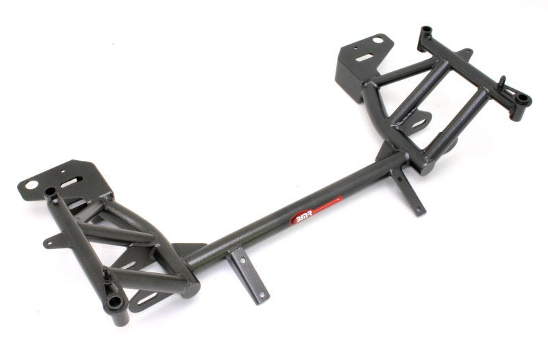BMR 1993-2002 F-Body K-Member with No Motor Mounts and Pinto Rack Mounts - Black Hammertone
