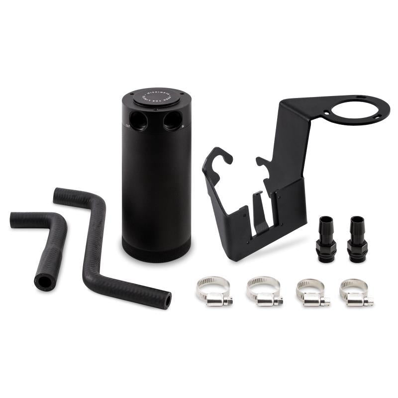 Mishimoto 03-06 Nissan 350Z / 04-07 Infiniti G35 VQ35DE PCV-Side Direct Fit Baffled Catch Can Kit - #MMBCC-350Z-03PBE