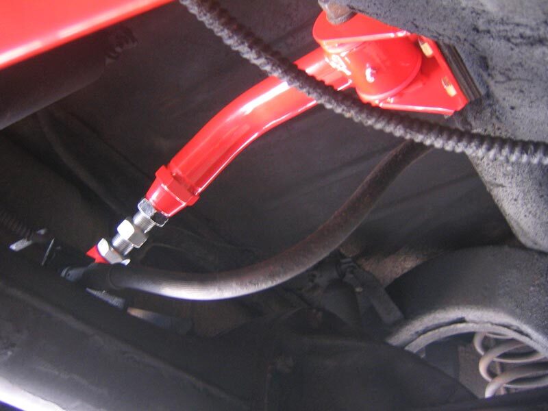 UMI Performance 3652-B Adjustable Upper Control/Trailing Arm (Banana Arm) Black