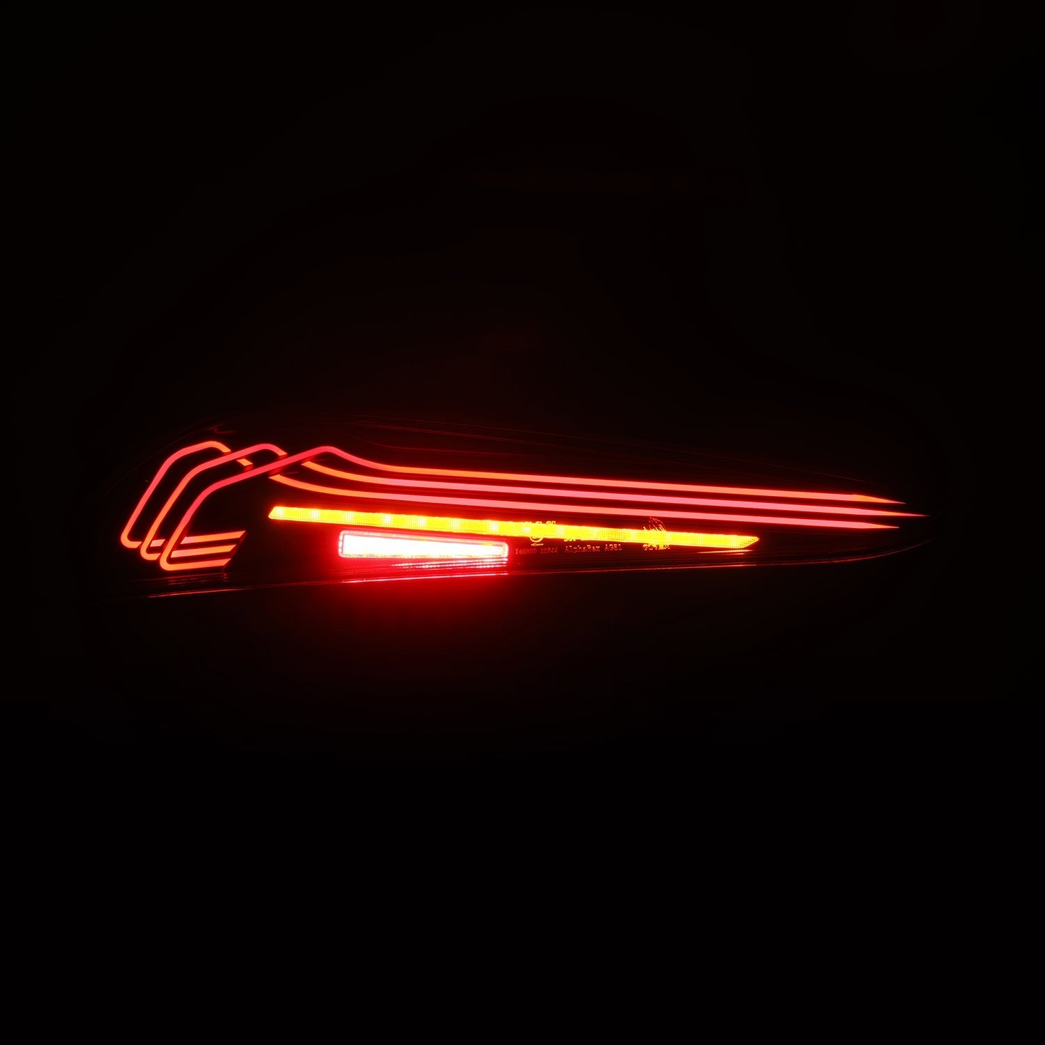 AlphaRex 609020 20-24 Toyota Supra LUXX-Series Laser Style LED Tail Lights Alpha-Black