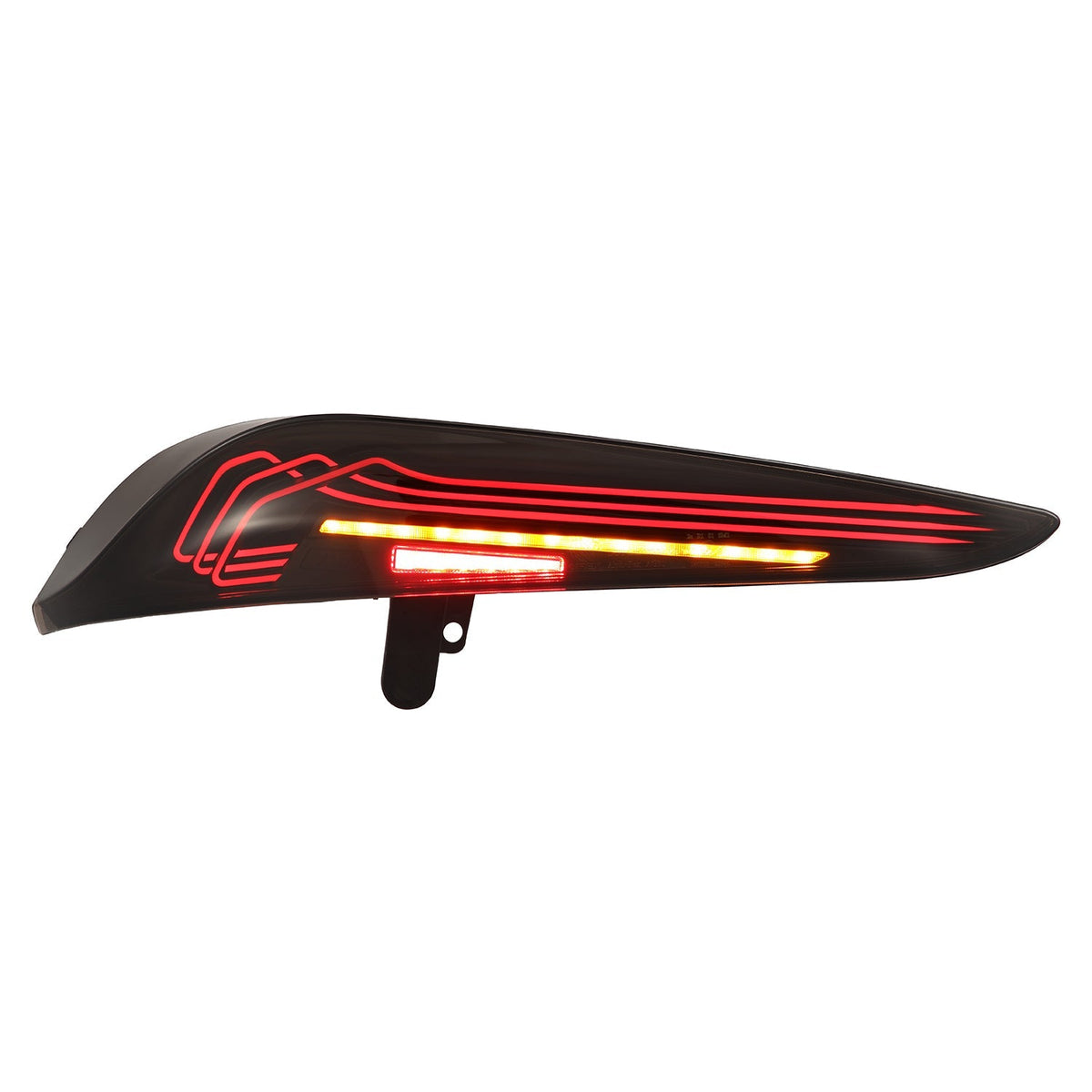 AlphaRex 609020 20-24 Toyota Supra LUXX-Series Laser Style LED Tail Lights Alpha-Black