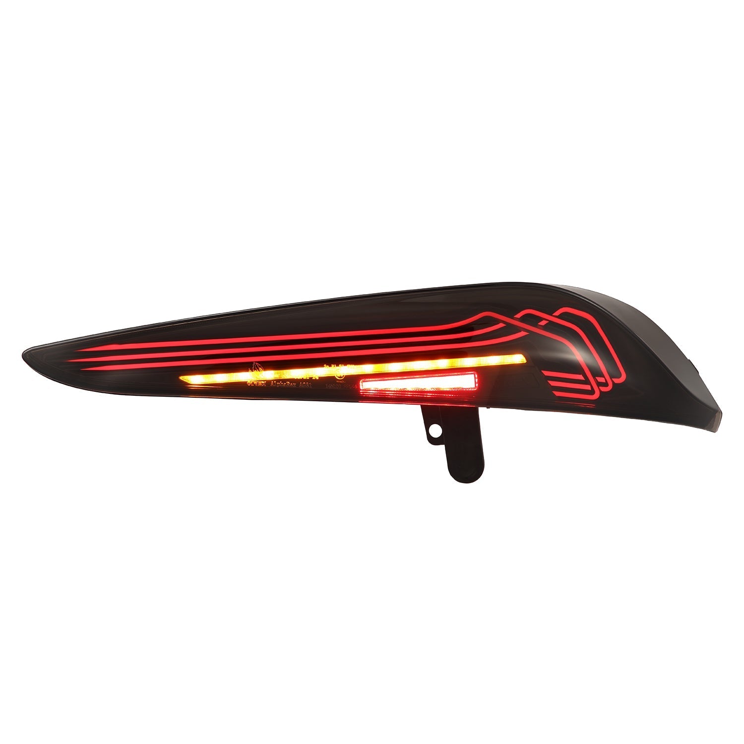 AlphaRex 609020 20-24 Toyota Supra LUXX-Series Laser Style LED Tail Lights Alpha-Black