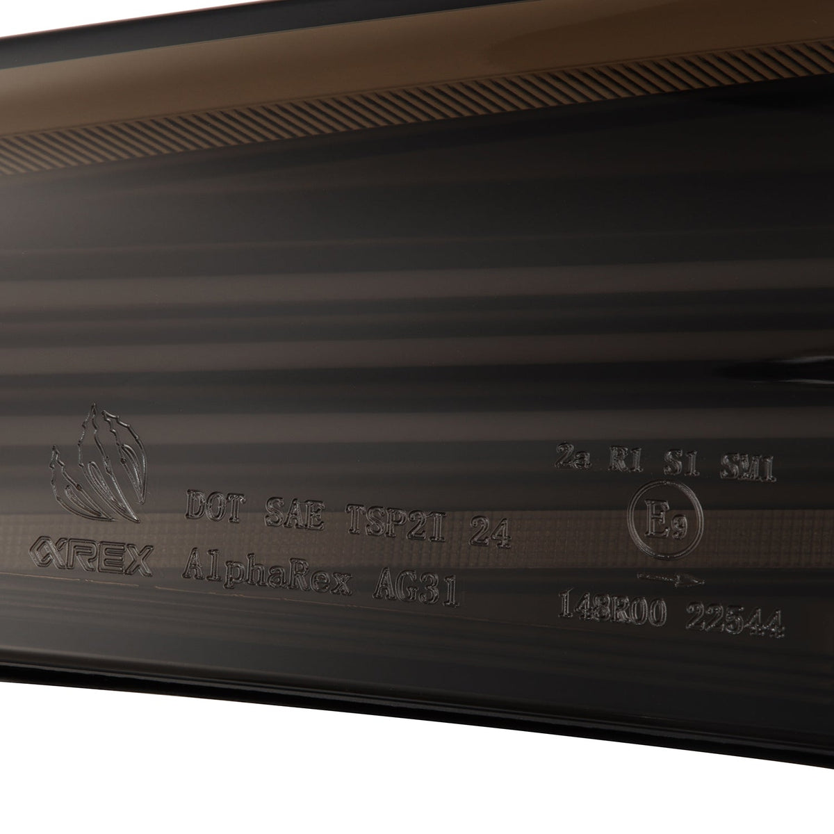 AlphaRex 609020 20-24 Toyota Supra LUXX-Series Laser Style LED Tail Lights Alpha-Black