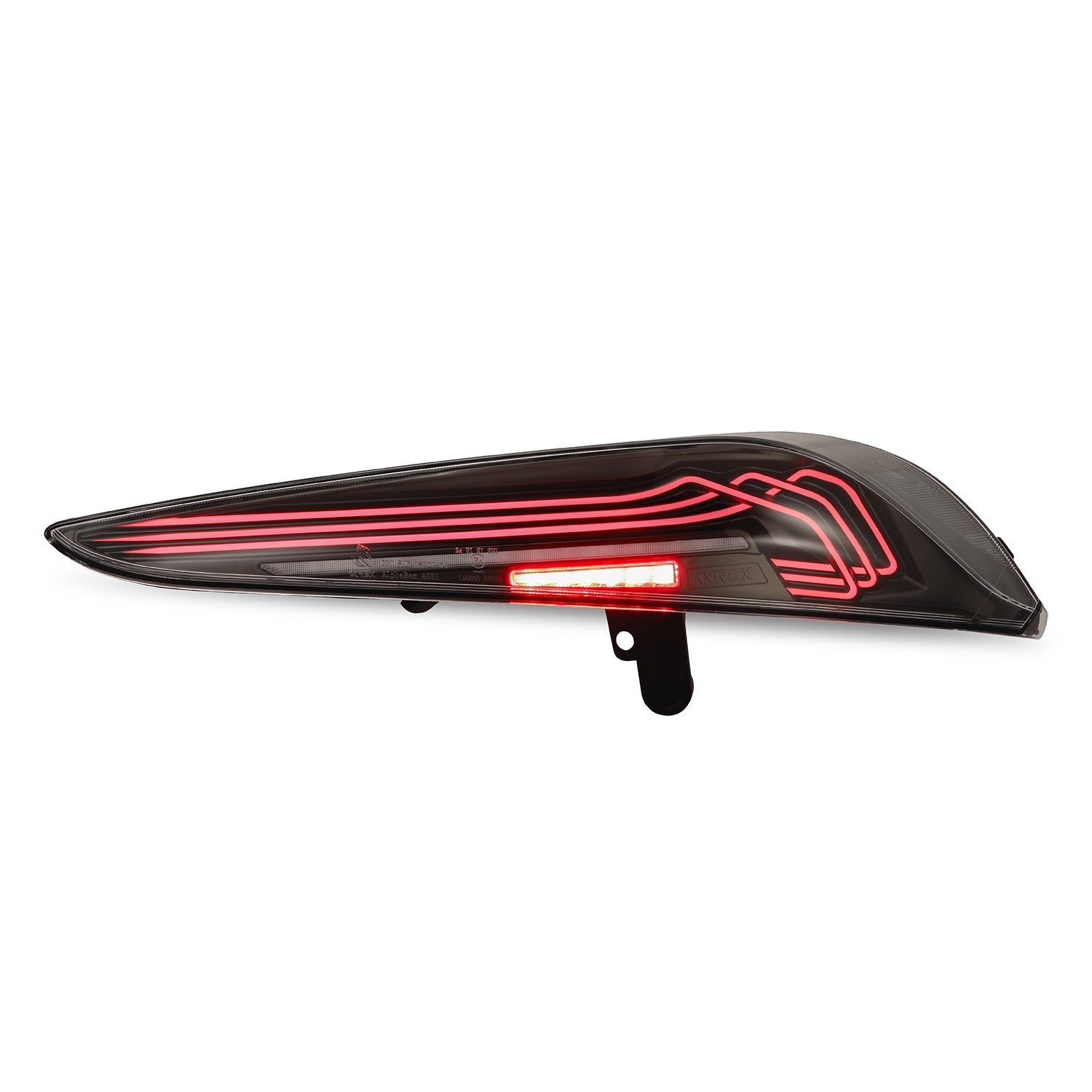 AlphaRex 609010 20-24 Toyota Supra LUXX-Series Laser Style LED Tail Lights Black
