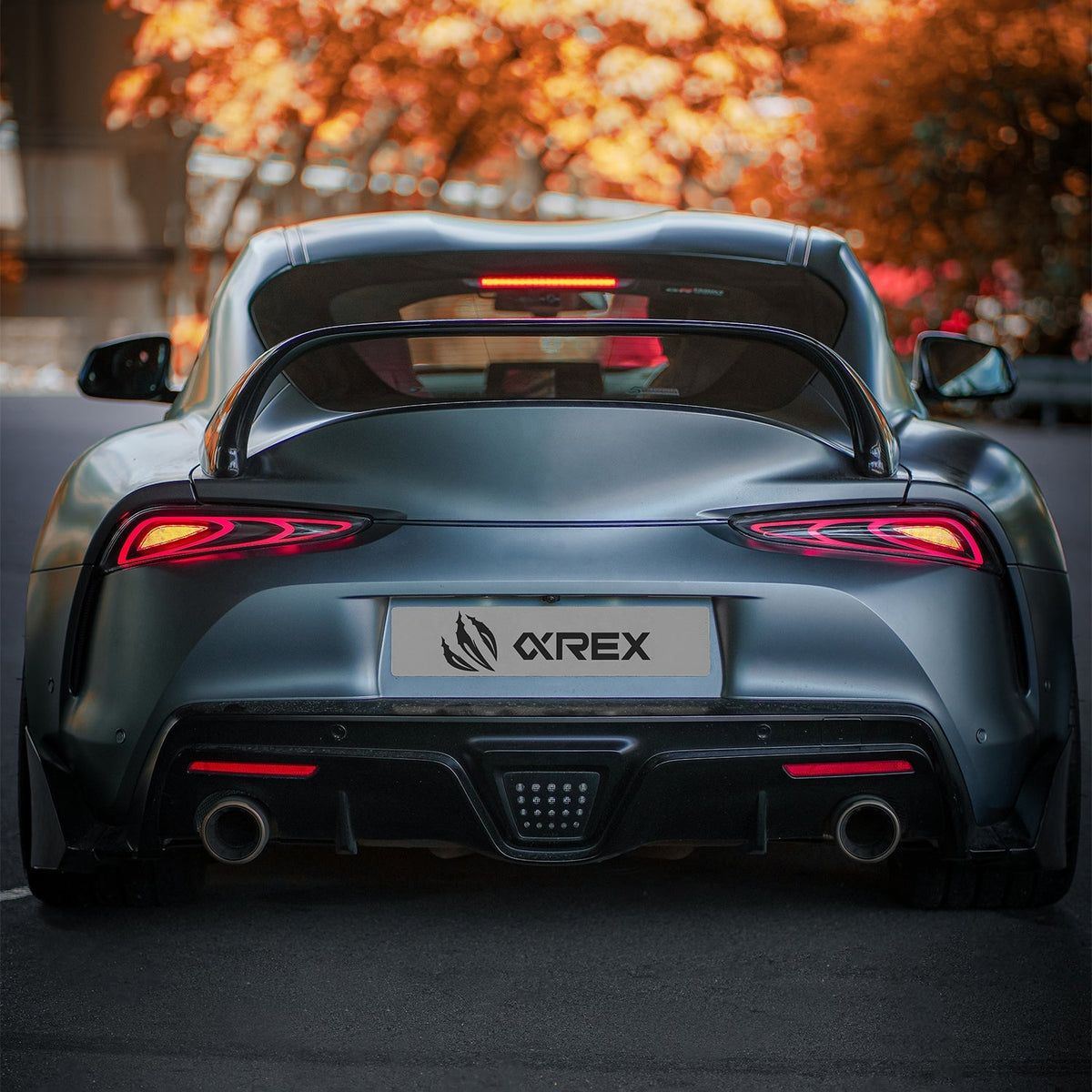AlphaRex 609031 20-24 Toyota Supra LUXX-Series FT-1 Style LED Tail Lights Red