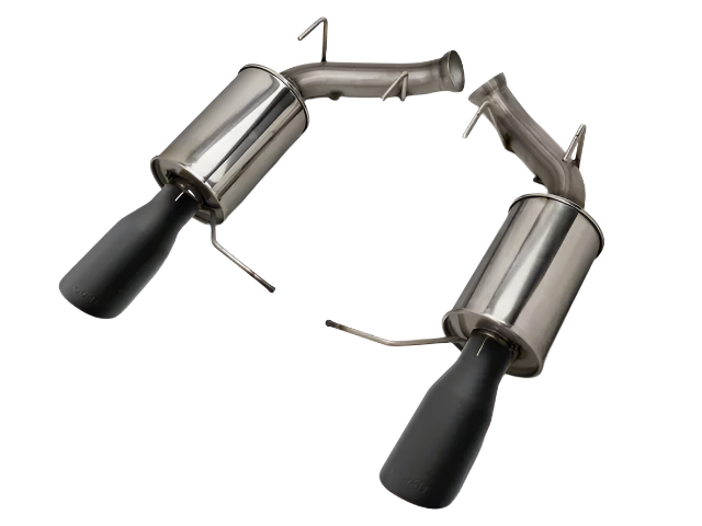 Roush V6 Axle Back Exhaust for 11-14 Mustang Black Tips 421145-BLK