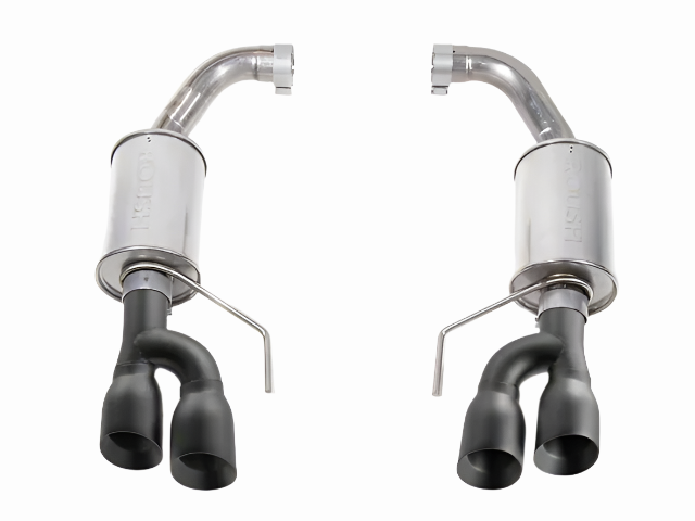 Roush Axle Back Exhaust for 18-25 Mustang GT Black Tips 422097-BLK