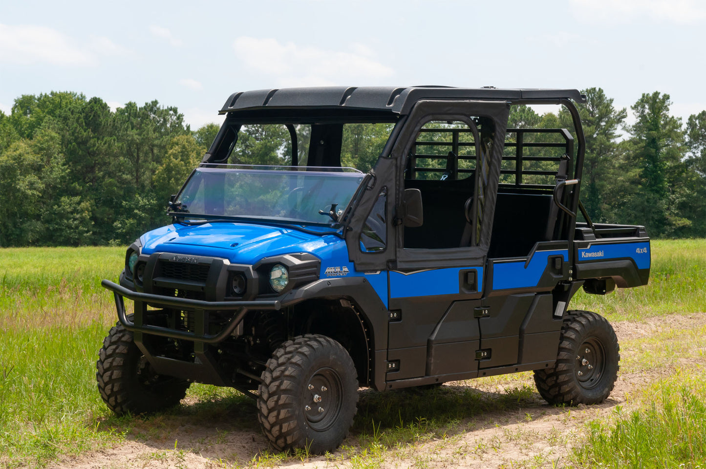 Seizmik 15-23 Kawasaki Mule PRO-FX/FXT Windshield Folding UV1S Poly 50-26094KIT