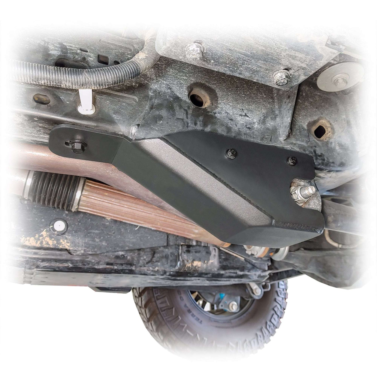 Turn Offroad SUSK-M4 for 2021+ Ford Bronco 4 Door Rear Lower Link Skid Plates