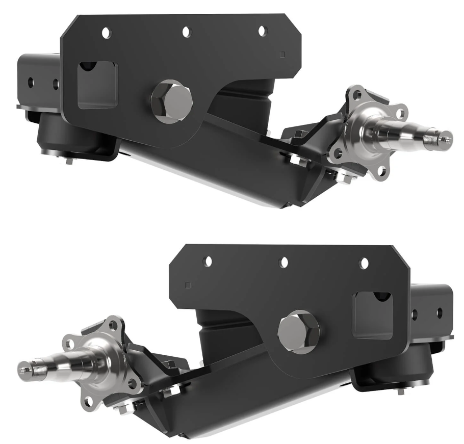 Timbren 3500lb Axle-Less Trailer Suspension w/ Straight Spindle & Brake Flange