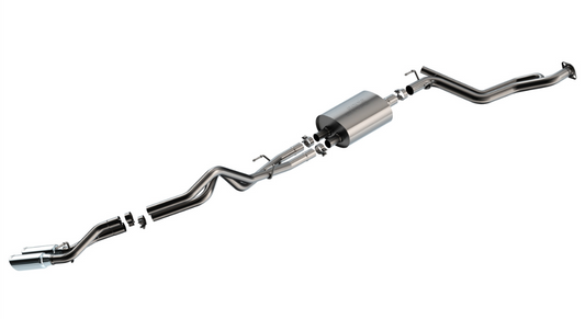 Borla 141006 2024+ Toyota Tacoma (Coil Springs Only) S Type Catback System - Chrome Tip - #141006