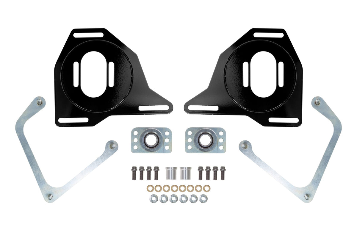 UMI Performance 2040-B Spherical Caster/Camber Plates Black for 1982-1992 F-Body