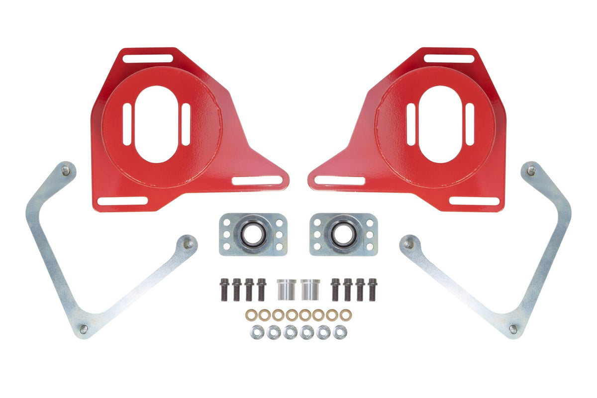 UMI Performance 2040-R Spherical Caster/Camber Plates Red for 1982-1992 F-Body