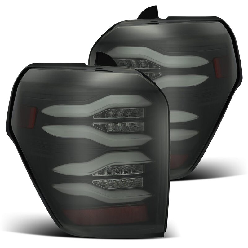 AlphaRex 690010 10-21 Toyota 4Runner PRO-Series LED Tail Lights Jet Black