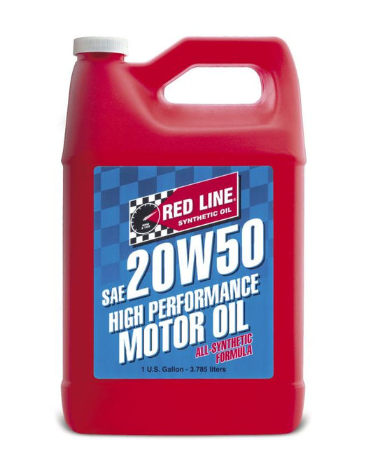 Red Line 12505 20W50 Motor Oil - Gallon (4 Pack)