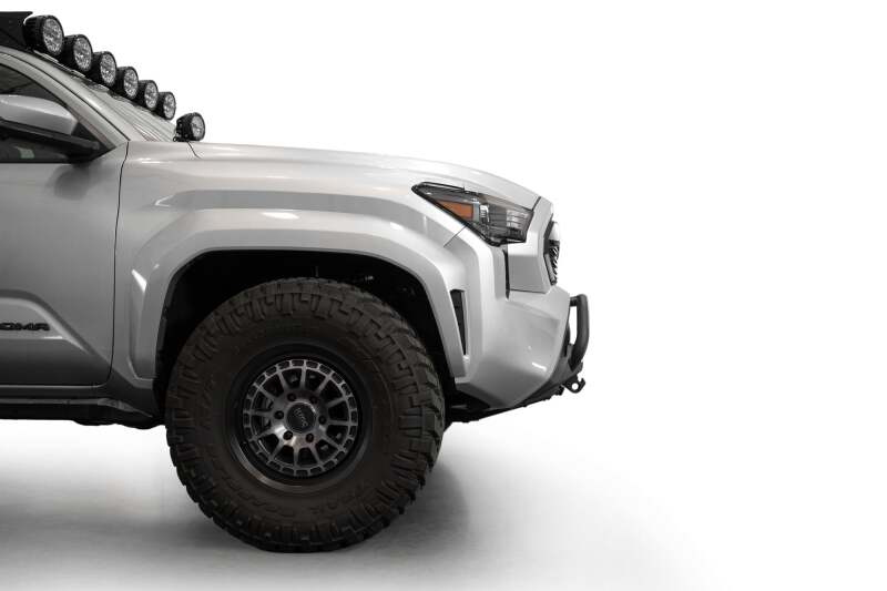 Addictive Desert Designs for 2024+ Toyota Tacoma Stealth Center Mount Winch Front Bumper w/ Top Hoop