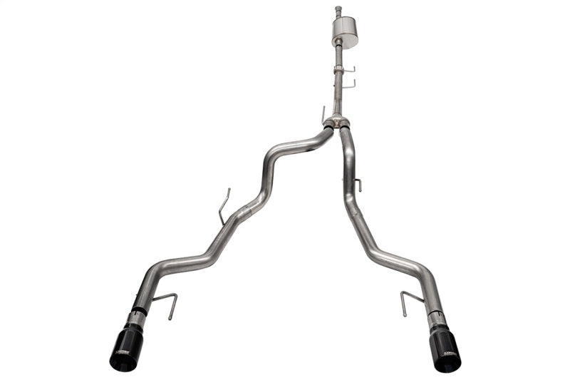 Corsa 2021-2026 Ford F-150 SuperCrew/5.5ft Bed 3.5L V6 Sport Cat-Back Dual Rear Exit-Black PVD