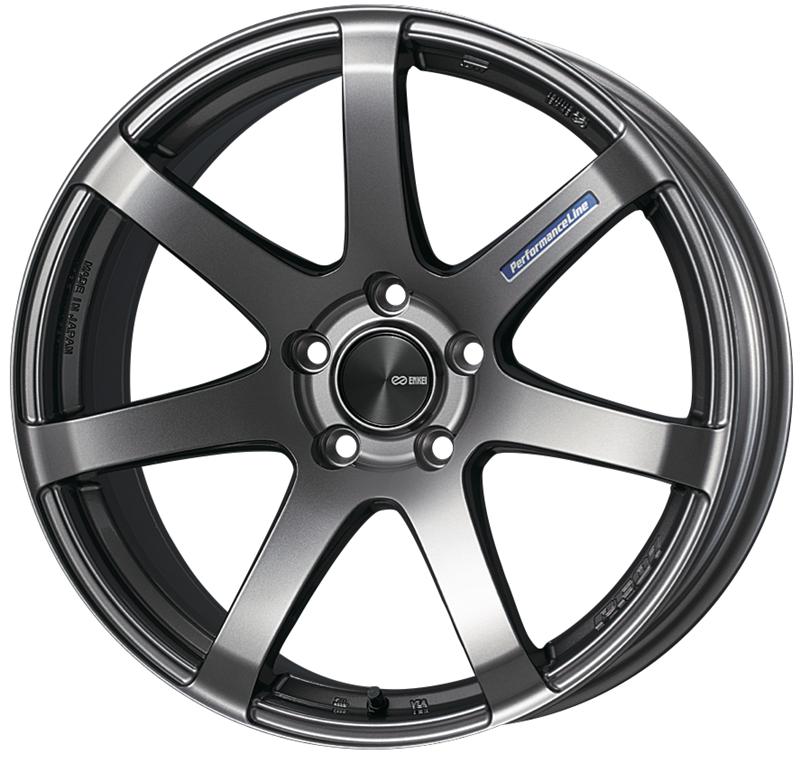 Enkei PF07 18x8.5 5x114.3 45mm Offset Dark Silver Wheel