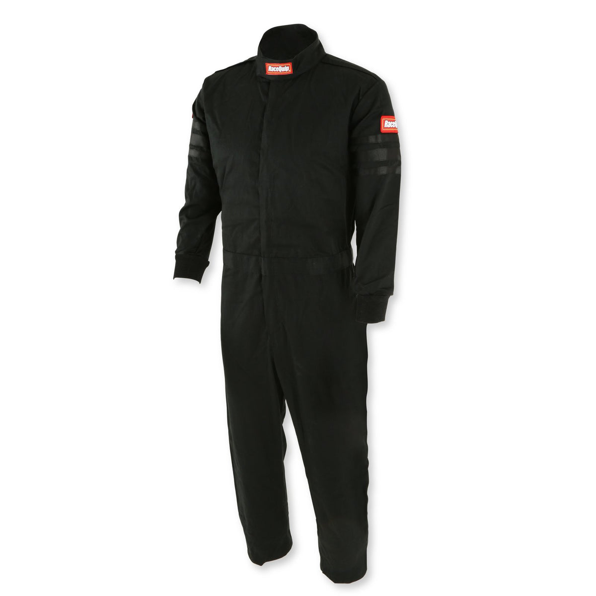 RaceQuip 1959995 Black Trim SFI-1 Junior Suit - Kids Large