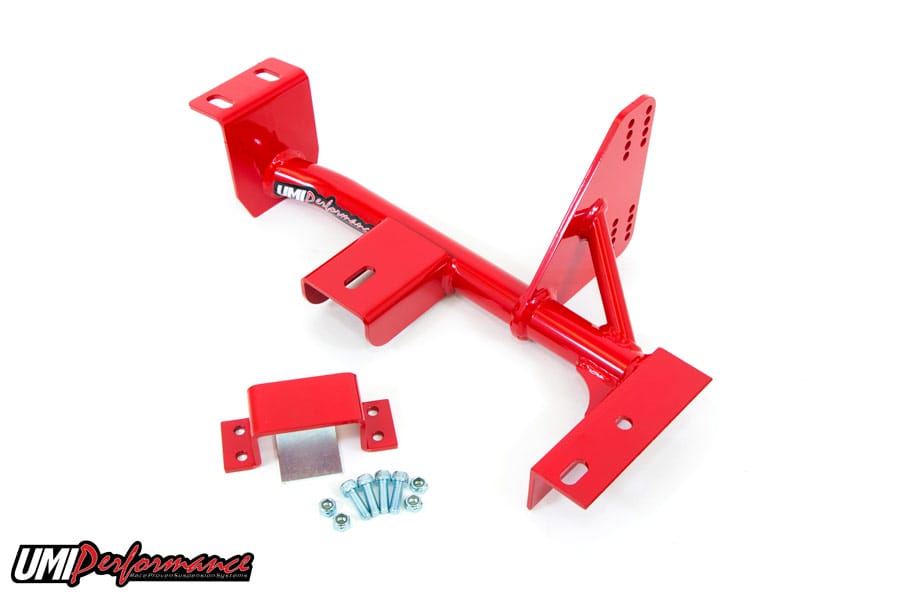UMI Performance 2226-R Torque Arm Relocation Kit TH350 Red for 1993-1997 F-Body