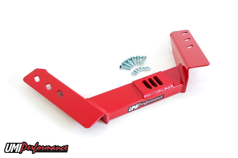 UMI Performance 2227-R TH400 Transmission Crossmember Red for 1982-1992 F-Body
