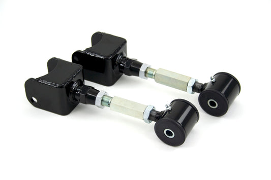 UMI Performance 3618-B Adjustable Upper Control Arms Polyurethane Bushings Black