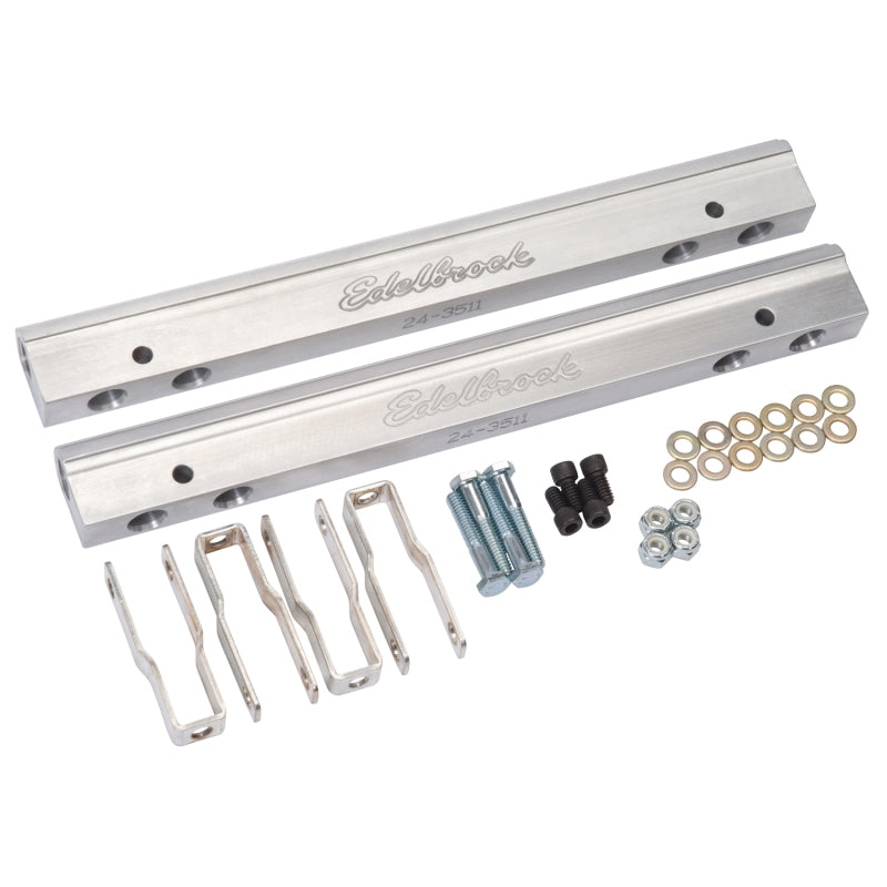 Edelbrock 3641 Fuel Rail Kit for EFI Small Block Chrysler 340/360 for Use with 28155