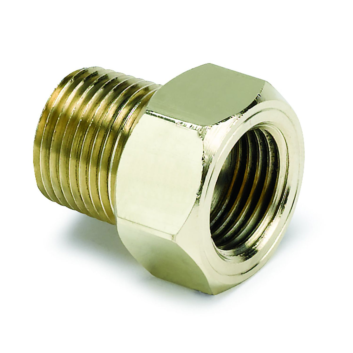 AutoMeter 2263 3/8in Brass NPT Mechanical Temperature Adapter