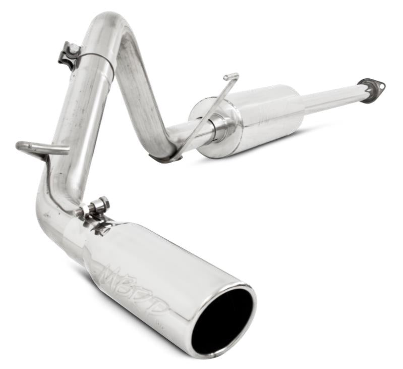 MBRP 05-13 Toyota Tacoma 4.0L EC/CC Cat Back Single Exit T409 Exhaust