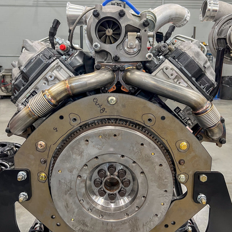 Wehrli Custom Fabrication WCF100240 Up Pipe Bolt Kit for 2001-2016 Chevrolet Silverado / GMC Sierra 2500 HD / 3500 HD 6.6L LB7/LLY/LBZ/LMM/LML Duramax