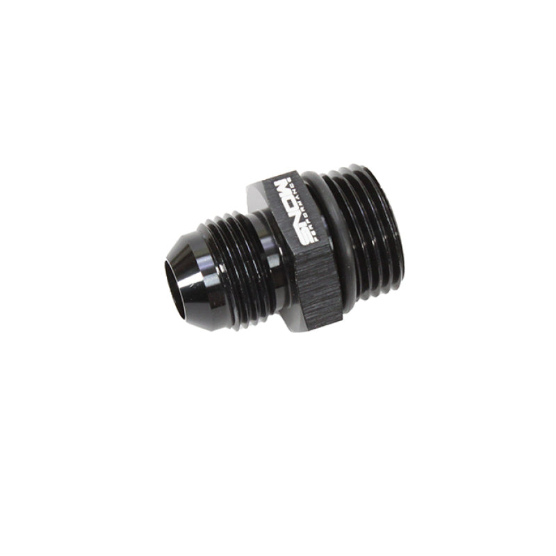 Snow Performance SNF-60108 -10 ORB to -8AN Straight Fitting (Black)