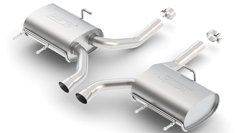 Borla 11824 11-14 CTS Coupe V6 3.6L AT RWD/AWD Dual Ctr Rear Exit Touring Exhaust (REAR SECTION ONLY) - #11824