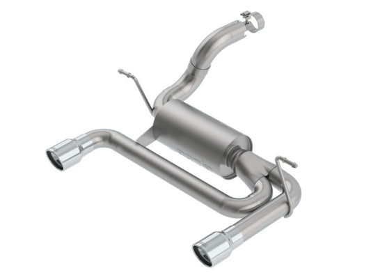 Borla 11957 2018 Jeep Wrangler JL/JLU 3.6L 2DR/4DR ATAK SS Axle Back Exhaust w/3.5in Tips - #11957