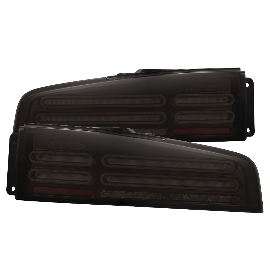 AlphaRex 691022 23-25 Nissan Z Nova-Series Quad-Loop Style Prismatic LED Tail Lights - Alpha Black