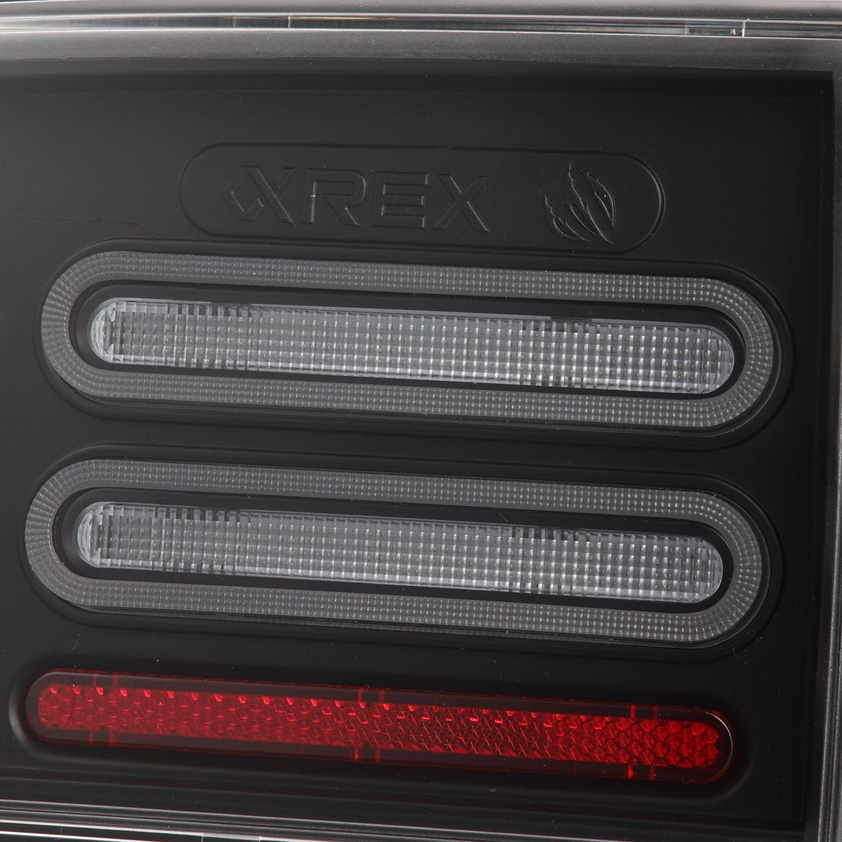 AlphaRex 691012 23-25 Nissan Z Nova-Series Quad-Loop Style Prismatic LED Tail Lights - Black