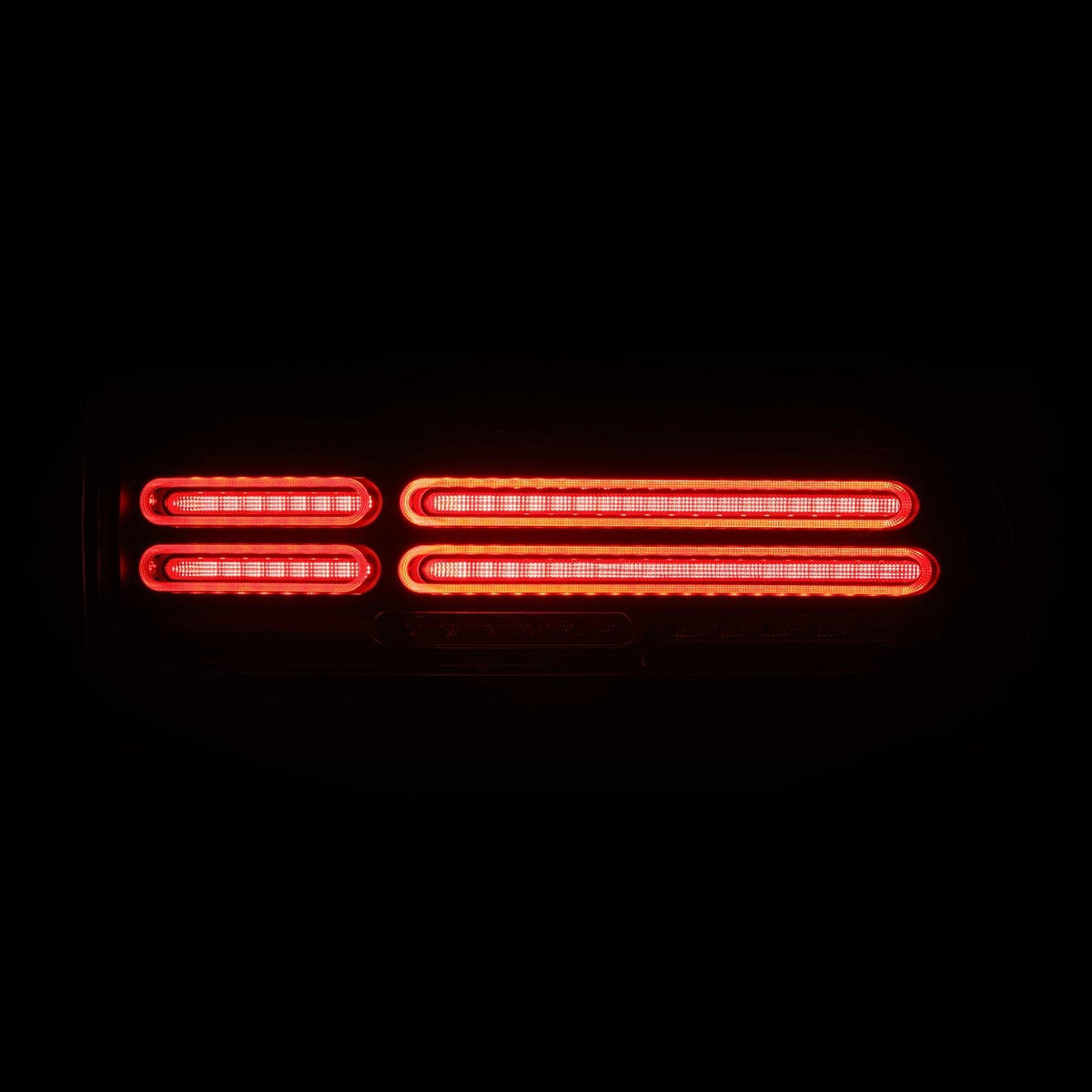 AlphaRex 691012 23-25 Nissan Z Nova-Series Quad-Loop Style Prismatic LED Tail Lights - Black
