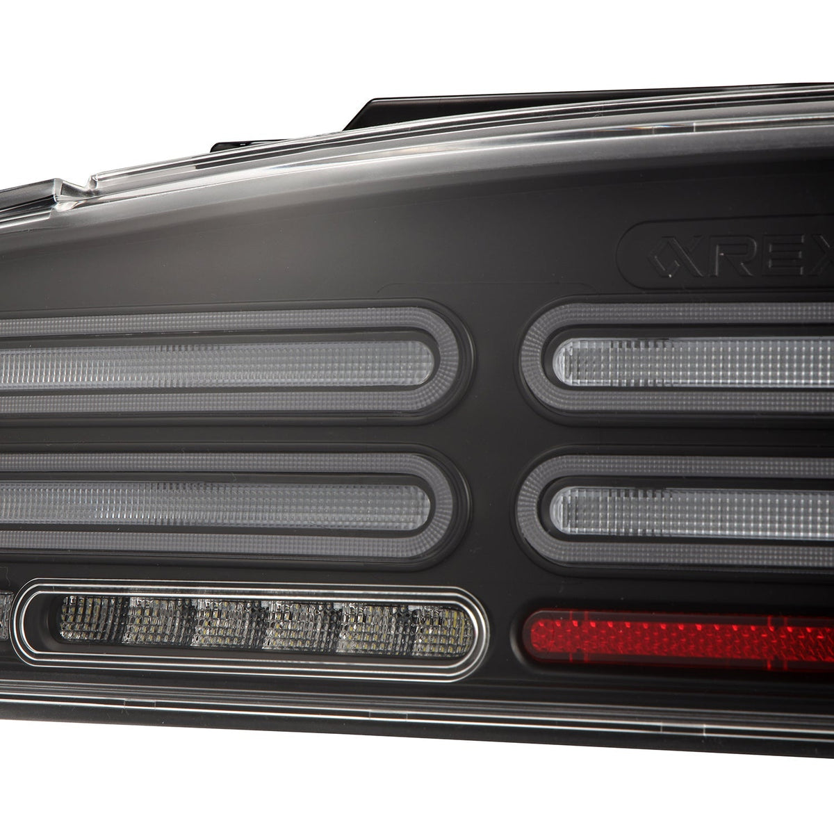 AlphaRex 691012 23-25 Nissan Z Nova-Series Quad-Loop Style Prismatic LED Tail Lights - Black