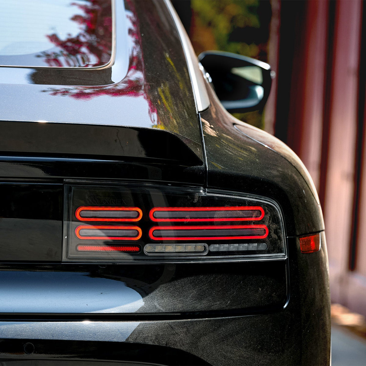 AlphaRex 691022 23-25 Nissan Z Nova-Series Quad-Loop Style Prismatic LED Tail Lights - Alpha Black