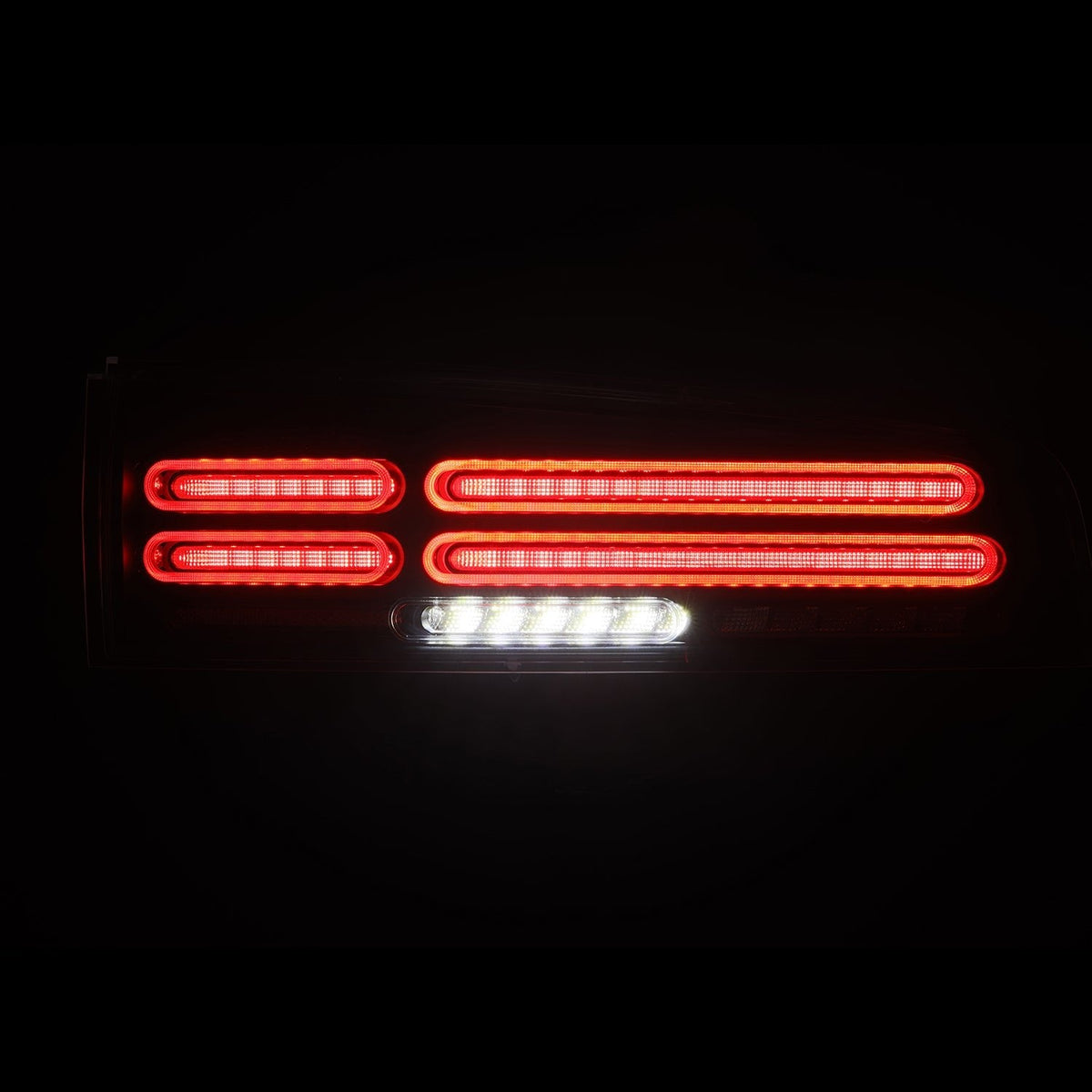 AlphaRex 691012 23-25 Nissan Z Nova-Series Quad-Loop Style Prismatic LED Tail Lights - Black
