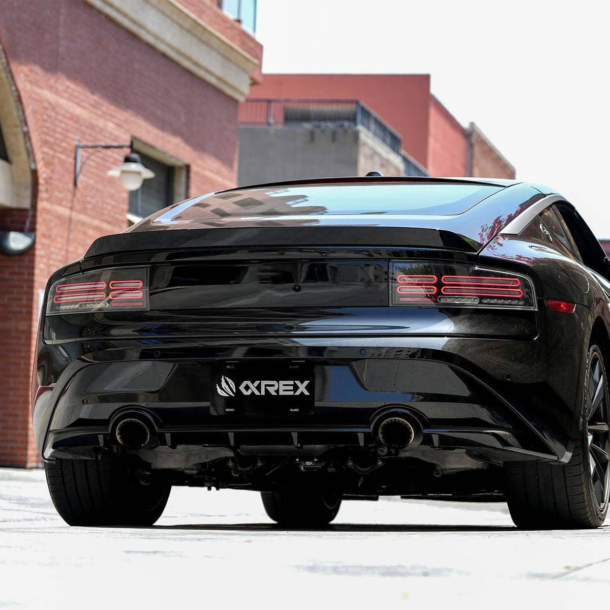 AlphaRex 691022 23-25 Nissan Z Nova-Series Quad-Loop Style Prismatic LED Tail Lights - Alpha Black