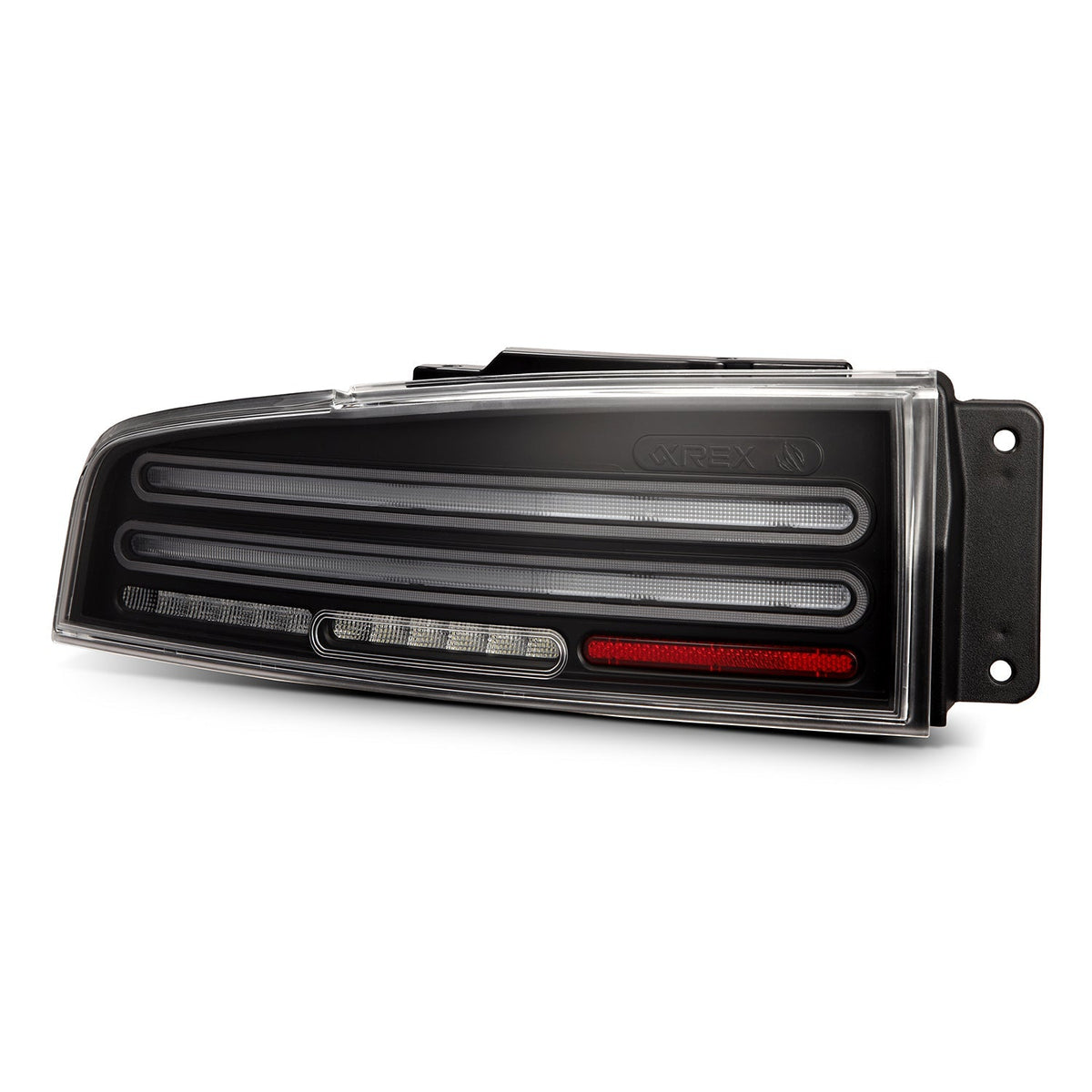 AlphaRex 691010 23-25 Nissan Z Nova-Series Twin-Loop Style Prismatic LED Tail Lights - Black