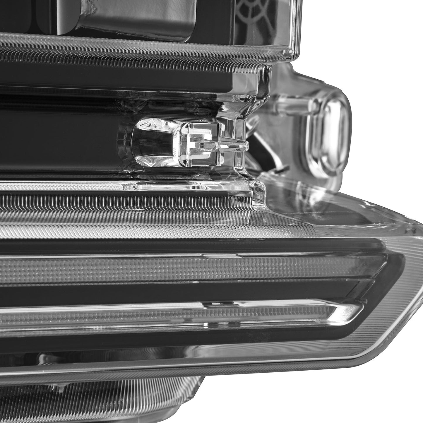AlphaRex 880894 23-26 Ford F-250 SD NOVA LED Projector Headlights Alpha Black w/Activation Light/Sequential Signal/Switchback