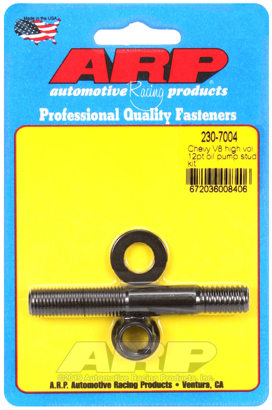 ARP 230-7004 for Chevrolet SB/BB High Volume Oil Pump Stud Kit