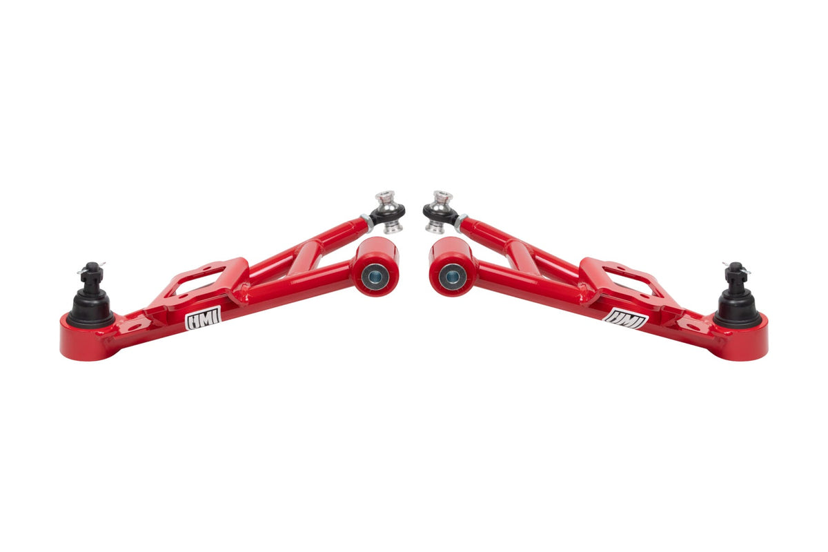 UMI Performance 2305-R Front Lower A-Arms Street Red for 1993-2002 GM F-Body