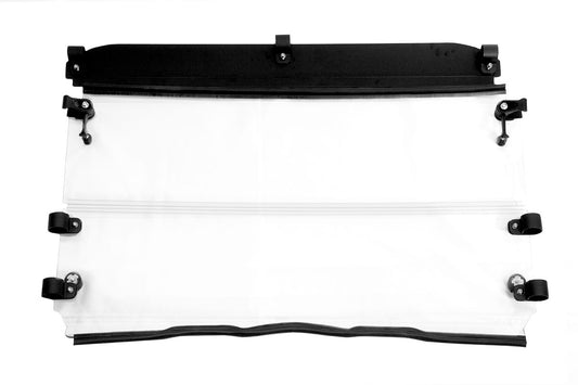 Seizmik 03-23 Polaris 570-800 Ranger Full-Size - 1.75 in. Versa-Fold Windshield - UV Resistant 50-23078KIT