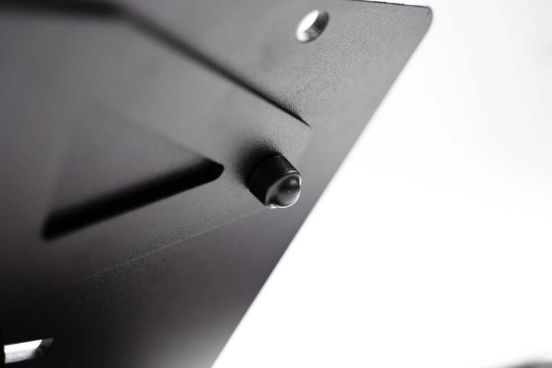 DV8 Offroad 2021 Ford Bronco Capable Bumper Slanted Front License Plate Mount - #LPBR-05