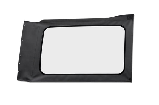 Bestop 18-26 Jeep Wrangler JL Oe JL Replacement Windows (Quarter Right Hand 4-Door Blk Vinyl Clear)